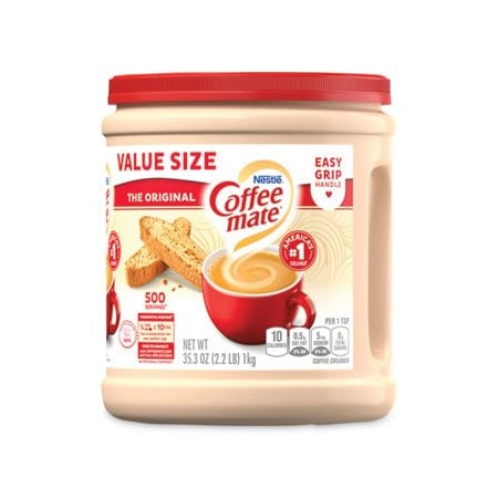 Nestle Powdered Creamer Value Size, Original, 35.3 oz Canister, 6PK 30302CT